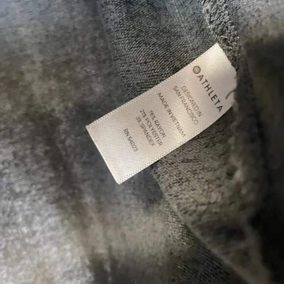 Athleta Gray Long Sleeve Top - Picture 4 of 10